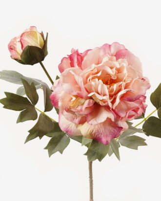 Artificial Flower 23*23*58cm Peony *2 Single stem GS-25823005-P1 2024Feb YeahFlower is one of Chinese leading OEM manufacturers and exporters , supplying the silk flowers, wholesale artificial trees