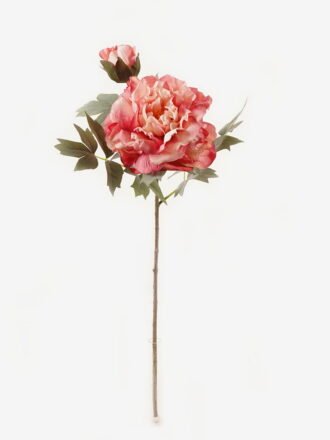 Artificial Flower 23*23*58cm Peony *2 Single stem GS-25823005-R1 Single Flowers 3,000+ sqm showroom with thousands of artificial flowers, plants & trees ready for global sourcing.
