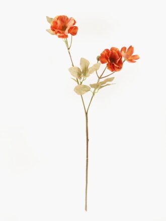 Artificial Flower 12*12*46cm Ranunculus single stem GVC-24-3040-P1 Single Flowers 3,000+ sqm showroom with thousands of artificial flowers, plants & trees ready for global sourcing.