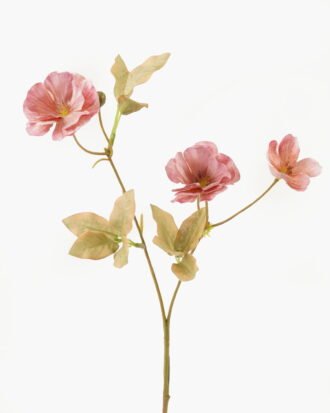 Artificial Flower 12*12*46cm Ranunculus single stem GVC-24-3040-P1 2024Mar YeahFlower is one of Chinese leading OEM manufacturers and exporters , supplying the silk flowers, wholesale artificial trees