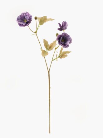 Artificial Flower 12*12*46cm Ranunculus single stem GVC-24-3040-R1 Single Flowers 3,000+ sqm showroom with thousands of artificial flowers, plants & trees ready for global sourcing.
