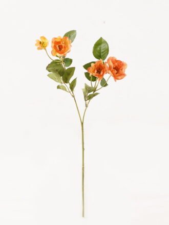 Artificial Flower 15*15*45cm Rose *2 single stem GVC-24-3083 Single Flowers 3,000+ sqm showroom with thousands of artificial flowers, plants & trees ready for global sourcing.