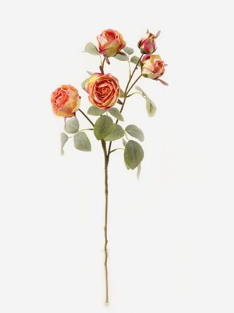 Artificial Flower 23*23*65cm Rose *5 Single stem GS-25823008-P1 Single Flowers 3,000+ sqm showroom with thousands of artificial flowers, plants & trees ready for global sourcing.