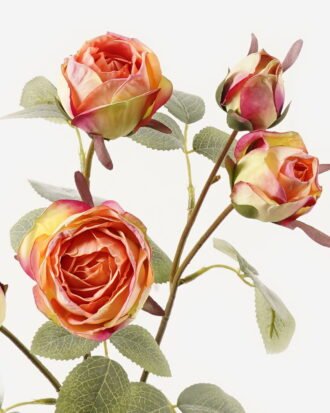 Artificial Flower 23*23*65cm Rose *5 Single stem GS-25823008-O1 2024Feb YeahFlower is one of Chinese leading OEM manufacturers and exporters , supplying the silk flowers, wholesale artificial trees