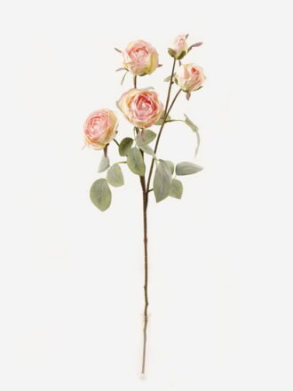 Artificial Flower 23*23*65cm Rose *5 Single stem GS-25823008-O1 Single Flowers 3,000+ sqm showroom with thousands of artificial flowers, plants & trees ready for global sourcing.