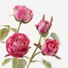 Artificial Flower 23*23*65cm Rose *5 Single stem GS-25823008-P3 2024Feb YeahFlower is one of Chinese leading OEM manufacturers and exporters , supplying the silk flowers, wholesale artificial trees