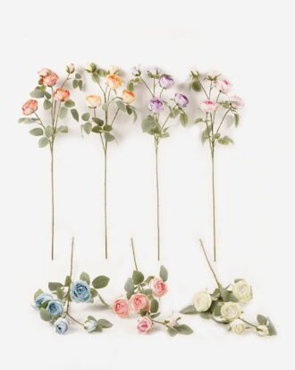 Artificial Flower 25*25*76cm Rose *5 Single stem GS-25823010 2024Feb YeahFlower is one of Chinese leading OEM manufacturers and exporters , supplying the silk flowers, wholesale artificial trees