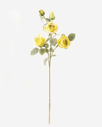 Artificial Flower 25*25*76cm  Rose *5 Single stem GS-25823011-Y1 2024Feb YeahFlower is one of Chinese leading OEM manufacturers and exporters , supplying the silk flowers, wholesale artificial trees