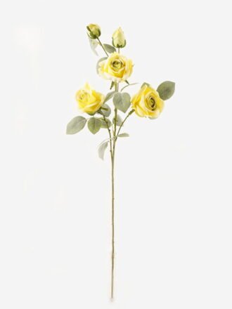 Artificial Flower 25*25*76cm  Rose *5 Single stem GS-25823011-Y2 Single Flowers 3,000+ sqm showroom with thousands of artificial flowers, plants & trees ready for global sourcing.