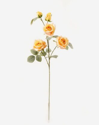 Artificial Flower 25*25*76cm  Rose *5 Single stem GS-25823011-Y2 2024Feb YeahFlower is one of Chinese leading OEM manufacturers and exporters , supplying the silk flowers, wholesale artificial trees