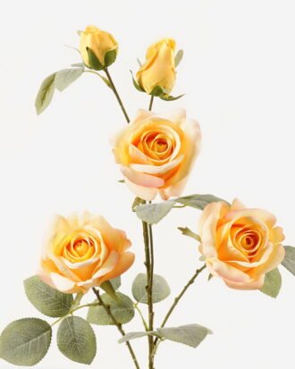 Artificial Flower 25*25*76cm  Rose *5 Single stem GS-25823011-Y2 2024Feb YeahFlower is one of Chinese leading OEM manufacturers and exporters , supplying the silk flowers, wholesale artificial trees