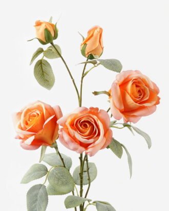 Artificial Flower 25*25*76cm  Rose *5 Single stem GS-25823011 2024Feb YeahFlower is one of Chinese leading OEM manufacturers and exporters , supplying the silk flowers, wholesale artificial trees