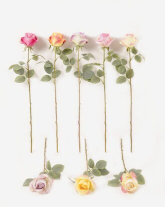 Artificial Flower 16*16*53cm Rose Single stem GS-25823013 2024Feb YeahFlower is one of Chinese leading OEM manufacturers and exporters , supplying the silk flowers, wholesale artificial trees