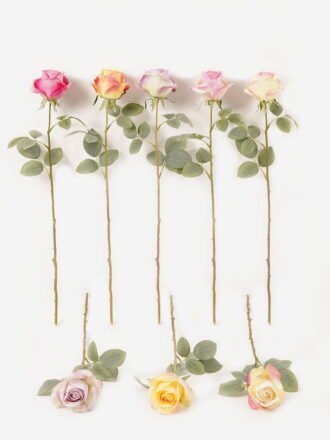 Artificial Flower 15*15*56cm Flower *2 Single stem GS-25823012-Y1 Single Flowers 3,000+ sqm showroom with thousands of artificial flowers, plants & trees ready for global sourcing.