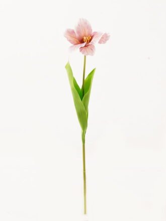 Artificial Flower 13*13*56cm Tulipa gesneriana single stem/2 Ivs GVC-24-3066-P2 Single Flowers 3,000+ sqm showroom with thousands of artificial flowers, plants & trees ready for global sourcing.