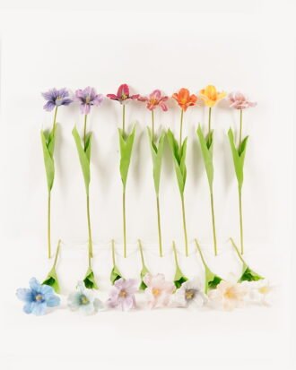 Artificial Flower 13*13*56cm Tulipa gesneriana single stem/2 Ivs GVC-24-3066 2024Mar YeahFlower is one of Chinese leading OEM manufacturers and exporters , supplying the silk flowers, wholesale artificial trees