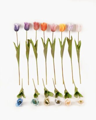 Artificial Flower 9*9*60cm Tulipa single stem GVC-24-3036 2024Mar YeahFlower is one of Chinese leading OEM manufacturers and exporters , supplying the silk flowers, wholesale artificial trees