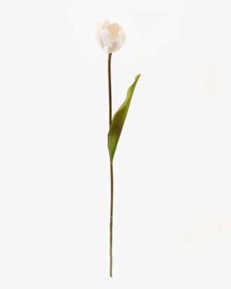 Artificial Flower 7*7*49cm Tulipa single stem GVC-24-3037-W1 2024Mar YeahFlower is one of Chinese leading OEM manufacturers and exporters , supplying the silk flowers, wholesale artificial trees