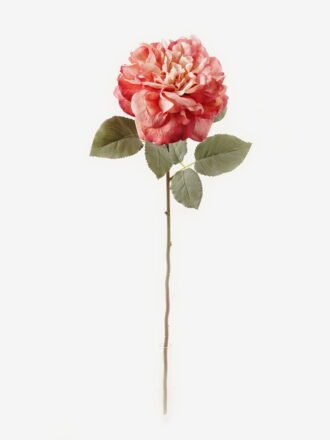 Artificial Flower 22*22*70cm Wild Rose Single stem GS-25823004-R1 Single Flowers 3,000+ sqm showroom with thousands of artificial flowers, plants & trees ready for global sourcing.
