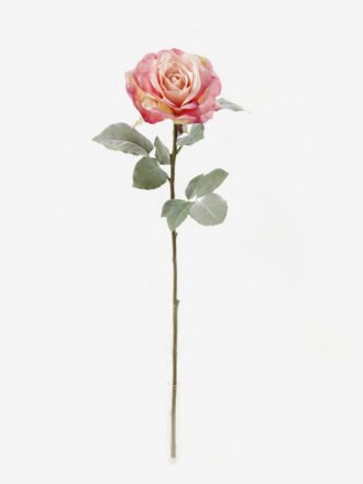 Artificial Flower 23*23*66cm cm Rose Single stem GS-25823006-P2 Single Flowers 3,000+ sqm showroom with thousands of artificial flowers, plants & trees ready for global sourcing.