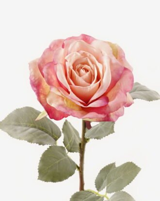 Artificial Flower 23*23*66cm cm Rose Single stem GS-25823006-P1 2024Feb YeahFlower is one of Chinese leading OEM manufacturers and exporters , supplying the silk flowers, wholesale artificial trees