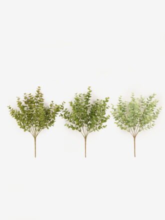 Artificial Plant 18*18*55cm Eucalyptus single stem HT-24-085-G2 Leaves&Sprays&Foliages 3,000+ sqm showroom with thousands of artificial flowers, plants & trees ready for global sourcing.