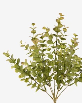 Artificial Plant 16*16*35cm Eucalyptus Leaf *7 bush GS-05524023 2024Feb YeahFlower is one of Chinese leading OEM manufacturers and exporters , supplying the silk flowers, wholesale artificial trees