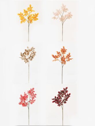 Artificial Plant 30*30*81cm Leaf single stem GS-53623063-R2 Leaves&Sprays&Foliages 3,000+ sqm showroom with thousands of artificial flowers, plants & trees ready for global sourcing.