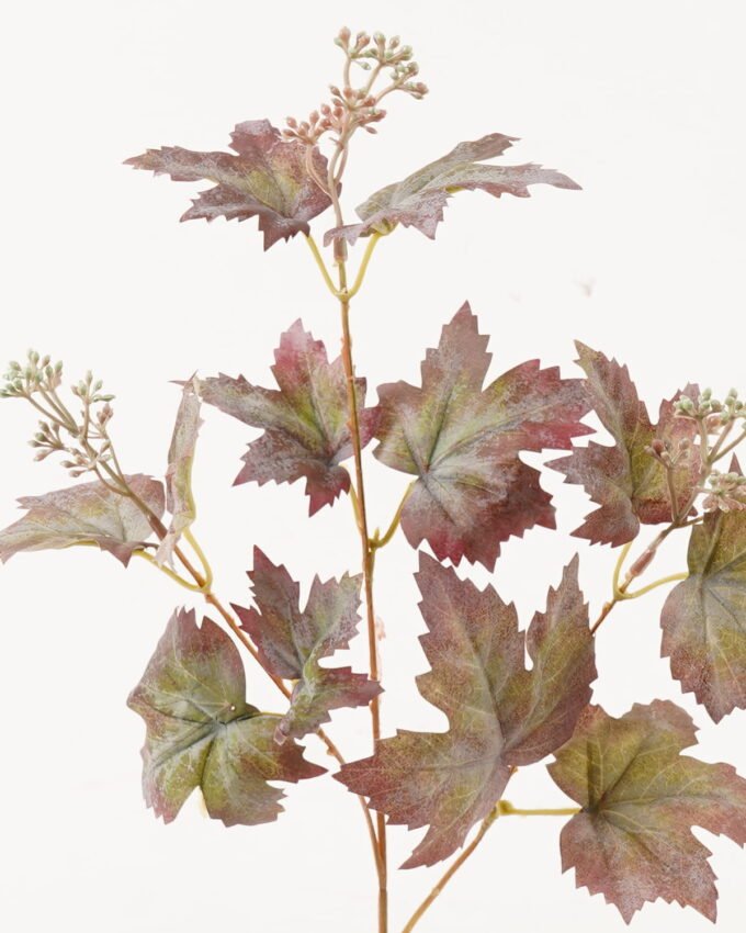 Artificial Plant 18*18*52cm Maple Leaf  single stem HT-24-080 2024Mar YeahFlower is one of Chinese leading OEM manufacturers and exporters , supplying the silk flowers, wholesale artificial trees