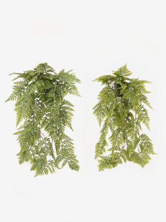 Artificial Plant 18*18*62cm Pteris ensiformis  in PP pot GS-05524021 Potted Flowers&Plants 3,000+ sqm showroom with thousands of artificial flowers, plants & trees ready for global sourcing.