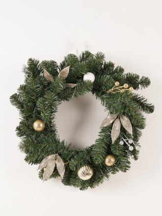 Artificial Branch fruit 40*40cm Red fruit wreath GS-54023064-40 Christmas Item 3,000+ sqm showroom with thousands of artificial flowers, plants & trees ready for global sourcing.