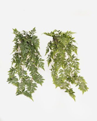 Artificial Plant 18*18*62cm Pteris ensiformis  in PP pot GS-05524021 2024Feb YeahFlower is one of Chinese leading OEM manufacturers and exporters , supplying the silk flowers, wholesale artificial trees