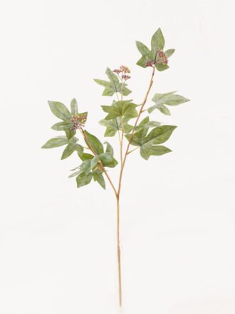 Artificial Plant 18*18*52cm Maple Leaf  single stem HT-24-080 Leaves&Sprays&Foliages 3,000+ sqm showroom with thousands of artificial flowers, plants & trees ready for global sourcing.