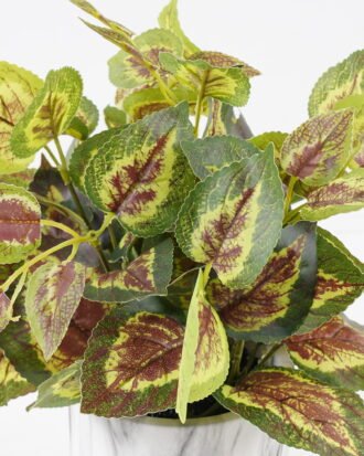 Artificial Table Plants 27*27*34cm Leaves *9 in cement pot GS-41323019 2024Feb YeahFlower is one of Chinese leading OEM manufacturers and exporters , supplying the silk flowers, wholesale artificial trees