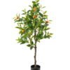 Artificial Tree 55*55*120cm Orange tree in PP pot GS-69423086KD 2024Feb YeahFlower is one of Chinese leading OEM manufacturers and exporters , supplying the silk flowers, wholesale artificial trees