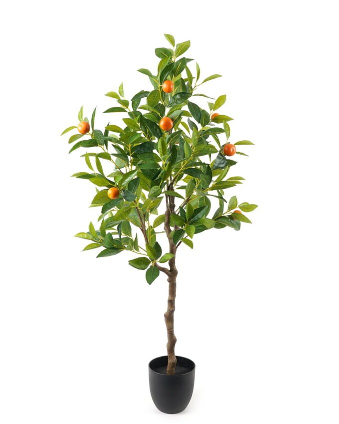Artificial Tree 55*55*120cm Orange tree in PP pot GS-69423086KD 2024Feb YeahFlower is one of Chinese leading OEM manufacturers and exporters , supplying the silk flowers, wholesale artificial trees