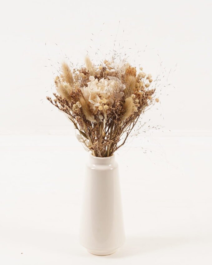 Dried Flowers 30cm Dried natural  in ceramic pot (285g) GS-56623165 2024Feb YeahFlower is one of Chinese leading OEM manufacturers and exporters , supplying the silk flowers, wholesale artificial trees