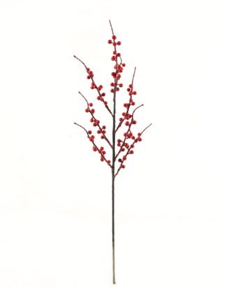 Artificial Branch fruit 27″ red berry spray GS-3010028-335 2024Mar YeahFlower is one of Chinese leading OEM manufacturers and exporters , supplying the silk flowers, wholesale artificial trees
