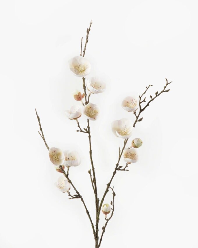 Artificial Flower 88cm Wintersweet single stem GS-00524002DUP-W1 2024Mar YeahFlower is one of Chinese leading OEM manufacturers and exporters , supplying the silk flowers, wholesale artificial trees
