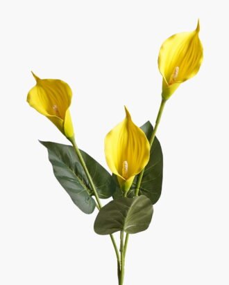 Artificial Flower CALLA LILY*3 GS-17823009-Y2 2024Mar YeahFlower is one of Chinese leading OEM manufacturers and exporters , supplying the silk flowers, wholesale artificial trees