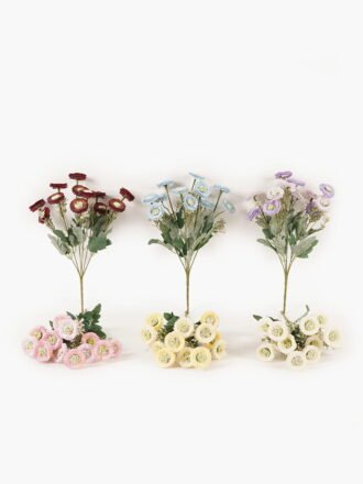 Artificial Flower 18*18*36cm Leaf *5 bush GS-16824012 Flowers Bush 3,000+ sqm showroom with thousands of artificial flowers, plants & trees ready for global sourcing.