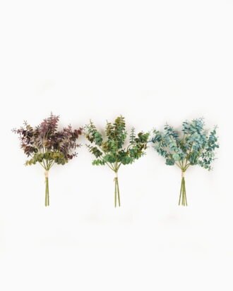 Artificial Flower 20*20*34cm Eucalyptus *4 bundle GS-73024007 2024Apr YeahFlower is one of Chinese leading OEM manufacturers and exporters , supplying the silk flowers, wholesale artificial trees