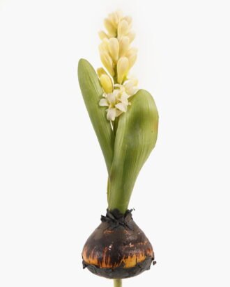 Artificial Flower 7*7*29cm Hyacinth+Onion single stem GS-41523017-W1 2024Mar YeahFlower is one of Chinese leading OEM manufacturers and exporters , supplying the silk flowers, wholesale artificial trees