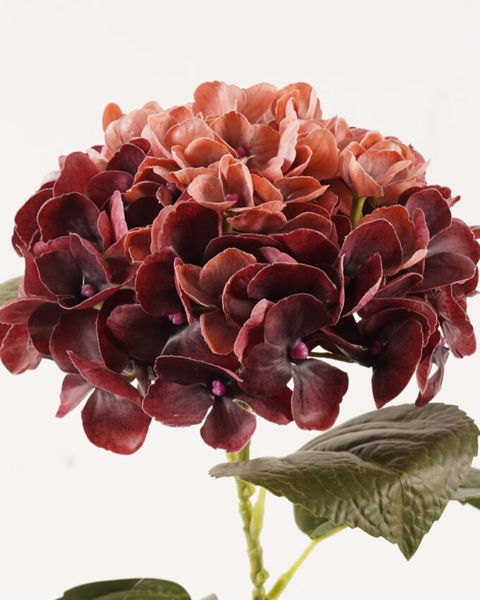 Artificial Flower 23*23*62cm Hydrangea *18 single stem GS-09823005-R2 2024Mar YeahFlower is one of Chinese leading OEM manufacturers and exporters , supplying the silk flowers, wholesale artificial trees