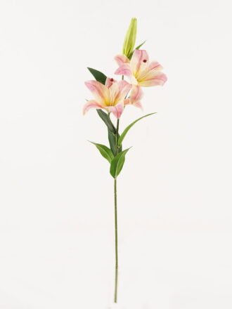 Artificial Flower 29*29*75cm Lily  *3 single stem/8 lvs GS-64923028-P1 Single Flowers 3,000+ sqm showroom with thousands of artificial flowers, plants & trees ready for global sourcing.