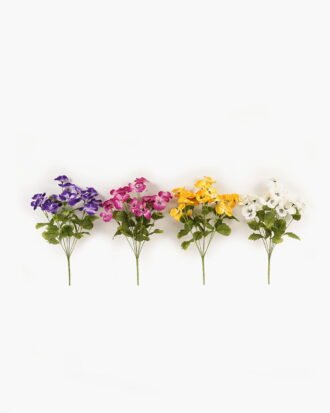 Artificial Flower Pansy*7 GS-29223006 2024Apr YeahFlower is one of Chinese leading OEM manufacturers and exporters , supplying the silk flowers, wholesale artificial trees