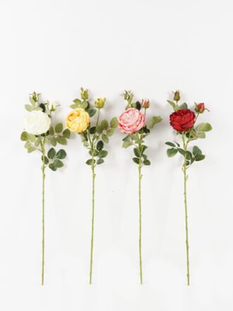 Artificial Flower 11*11*48cm Chrysanthemum single stem GS-64424001-W1 Single Flowers 3,000+ sqm showroom with thousands of artificial flowers, plants & trees ready for global sourcing.