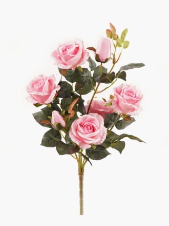 Artificial Flower ROSE BUSH*8 GS-17823013-R1 Flowers Bush 3,000+ sqm showroom with thousands of artificial flowers, plants & trees ready for global sourcing.