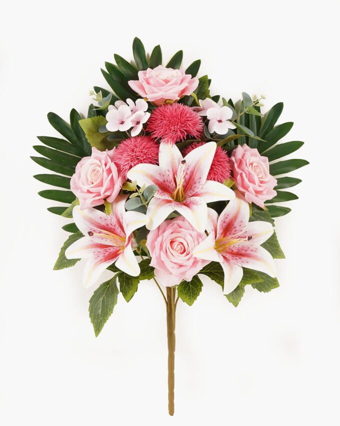 Artificial Flower 28*47cm Rose *12 Bush GS-67924001 2024Mar YeahFlower is one of Chinese leading OEM manufacturers and exporters , supplying the silk flowers, wholesale artificial trees