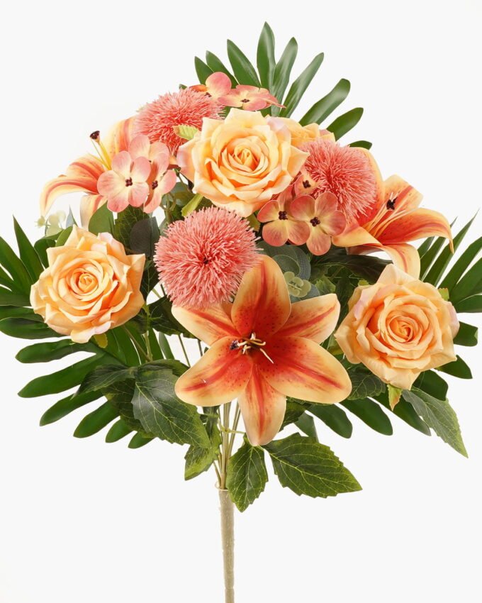 Artificial Flower 37*37*49cm Rose *13 Bush GS-67924002-O1 2024Apr YeahFlower is one of Chinese leading OEM manufacturers and exporters , supplying the silk flowers, wholesale artificial trees